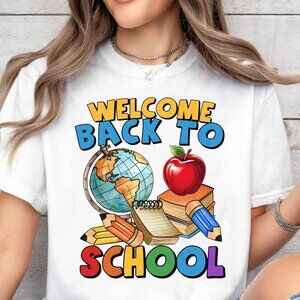 Welcome Back To School, Teacher, Retro 1st Day Of School